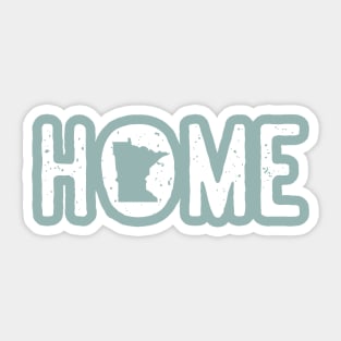 Minnesota is HOME, MN Home State in the Midwest Sticker